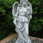 ангел скульптура из полистоуна