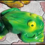 скульптура в бишкеке-лягушка